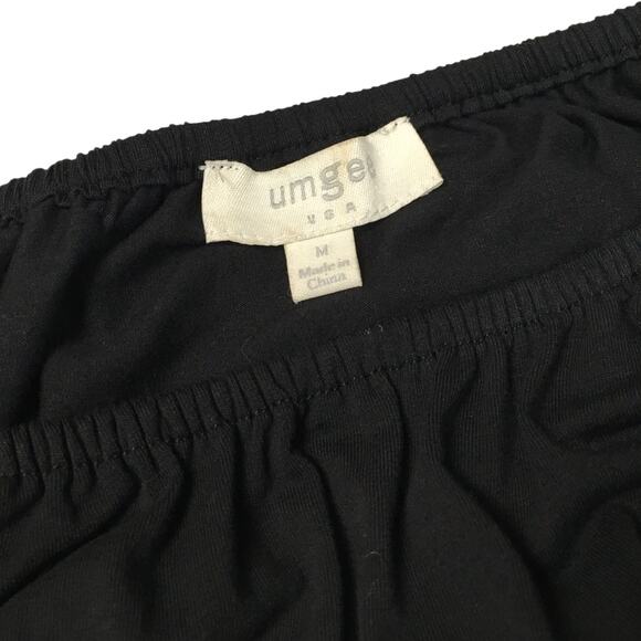 Umgee Top Floral Embroidered Tassel Bohemian Off Shoulder Bell Sleeve Blouse M‎ - Picture 3 of 10